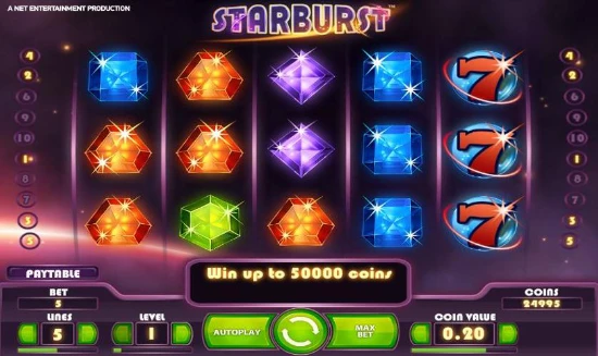 Starburst — слот Sultan Casino